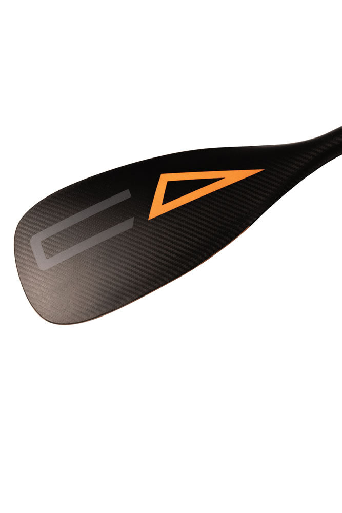 Load image into Gallery viewer, Green Hat Kiteboarding-Code Downwind Carbon Paddle-Back Blade View