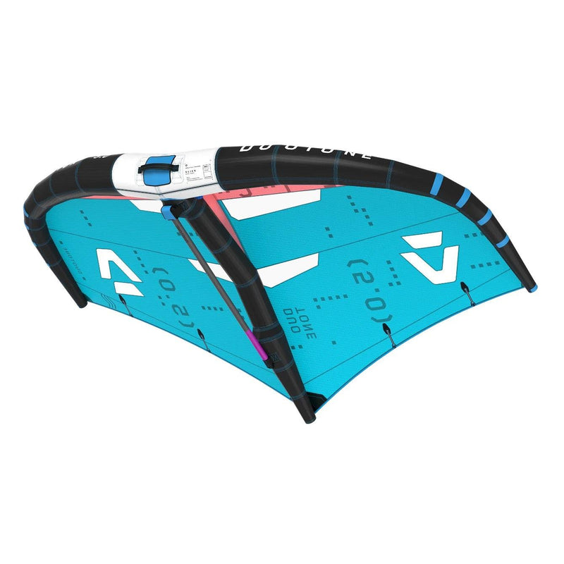 Load image into Gallery viewer, Turquoise/ Coral Slick Foil Wing