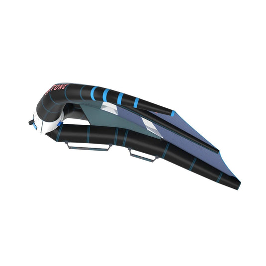 Green Hat Kiteboarding-2025 Duotone Ventis Wing Dark-Grey/Blue-Side Profile View