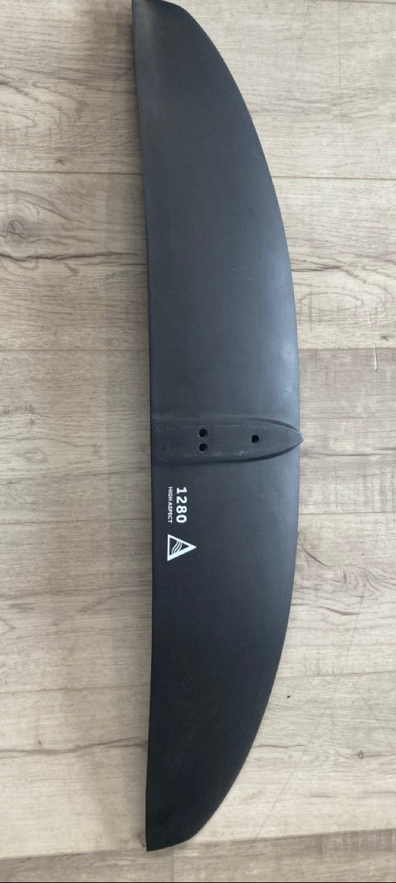 Load image into Gallery viewer, Green Hat Kiteboarding-Delta High Aspect 1280 Front Wing USED-Top View