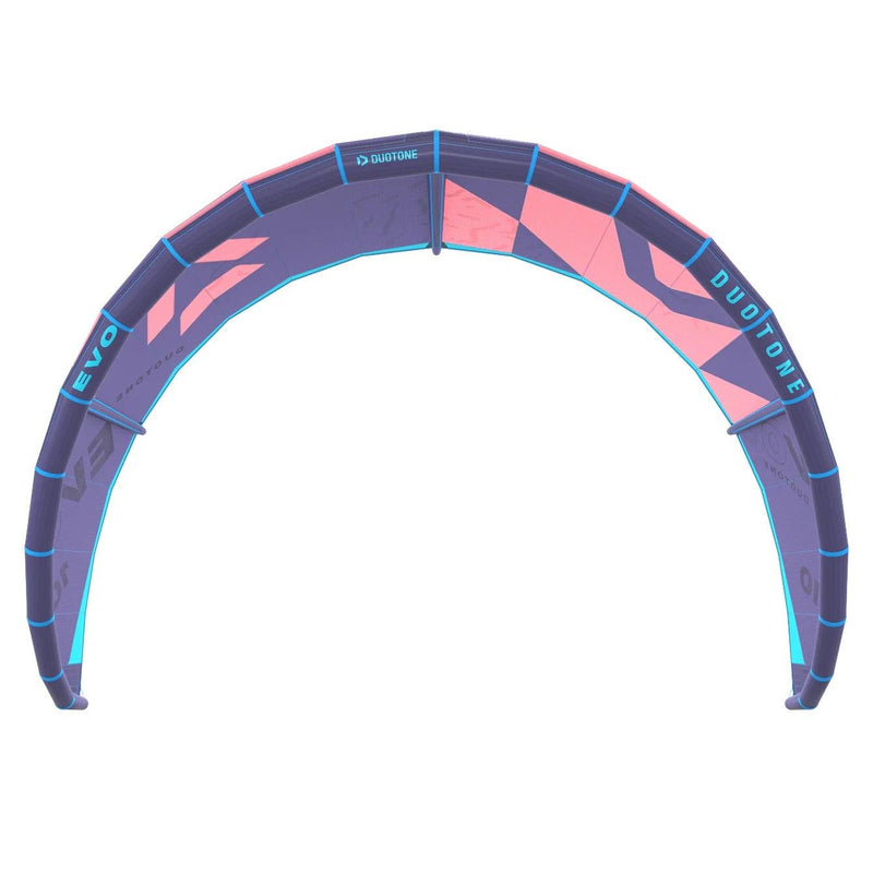 Load image into Gallery viewer, Duotone EVO 10m Coral/Heron color-Leading Edge Front View
