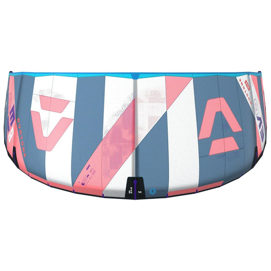 2024 Duotone 10m Evo SLS Coral/Blue Color-Top View