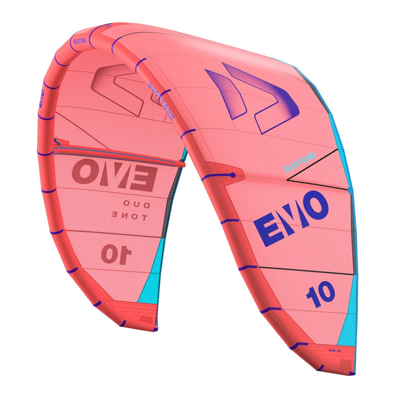 Load image into Gallery viewer, Red and blue EVO kite on a white background