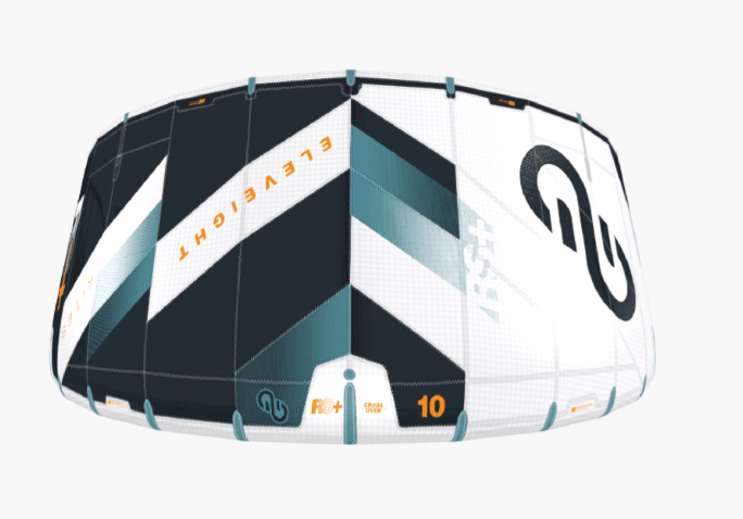 Load image into Gallery viewer, Eleveight RS+ V2 Kiteboarding Kite-Leading Edge Top View