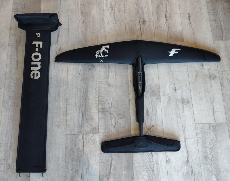 Load image into Gallery viewer, Green Hat Kiteboarding-F-One Eagle X800 Full Foil-Eagle X 800 Foil with 85cm HM Mast with Cover