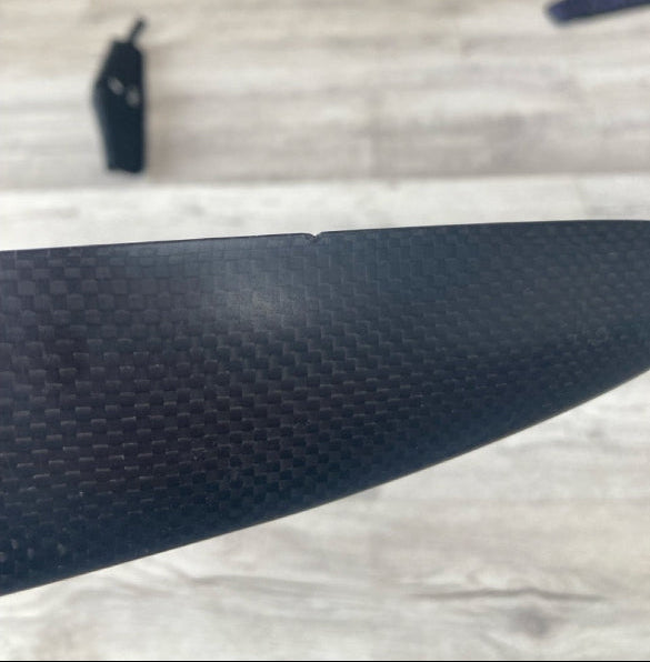 Load image into Gallery viewer, Green Hat Kiteboarding-F-One DW 210 HM Carbon Monobloc Tail USED-Trailing Edge Nick Close Up