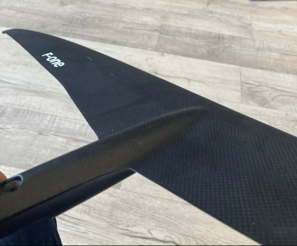 Load image into Gallery viewer, Green Hat Kiteboarding-F-One Eagle X 800 UHM Carbon Plane USED-Bottom View of Left FW