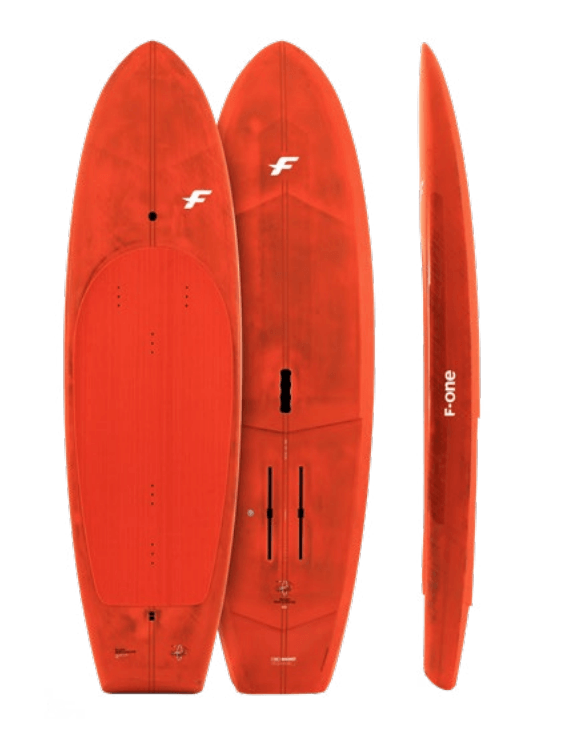 Load image into Gallery viewer, Green Hat Kiteboarding-F-One Rocket SUP DW Pro-3 Views-Top/Bottom and Profile
