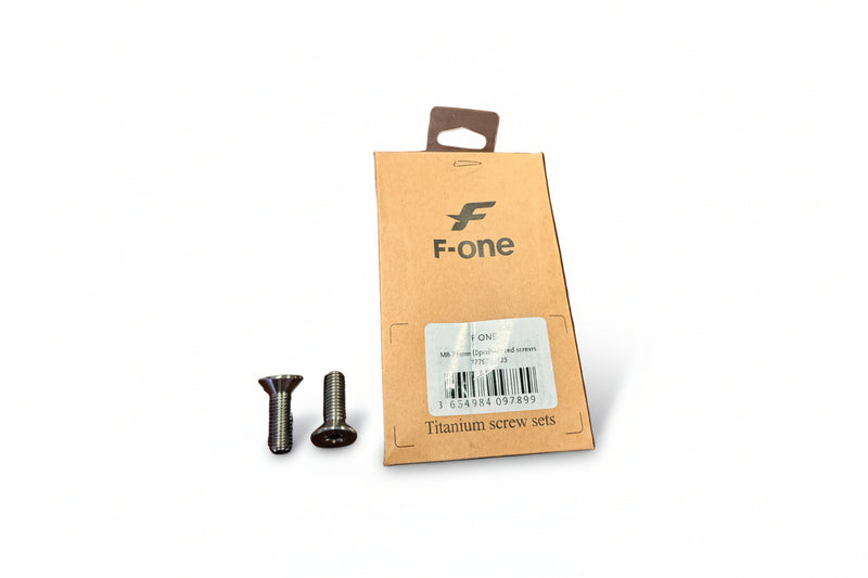 Load image into Gallery viewer, Whats included with F-One Titanium Screws on a white background