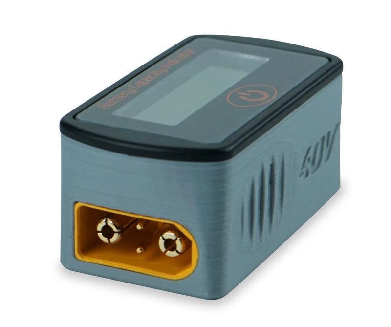 Load image into Gallery viewer, Green Hat Kiteboarding- Foil Drive Inline Battery Checker-Close up View of Connection