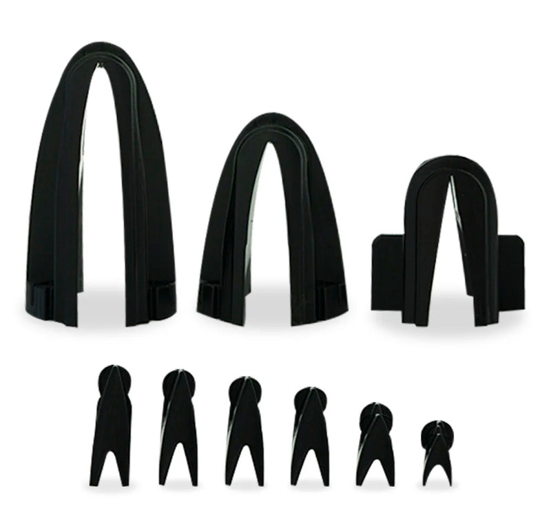 Load image into Gallery viewer, Green Hat Kiteboarding-Foil Drive Universal Mast Adapter Kit-Side View All parts