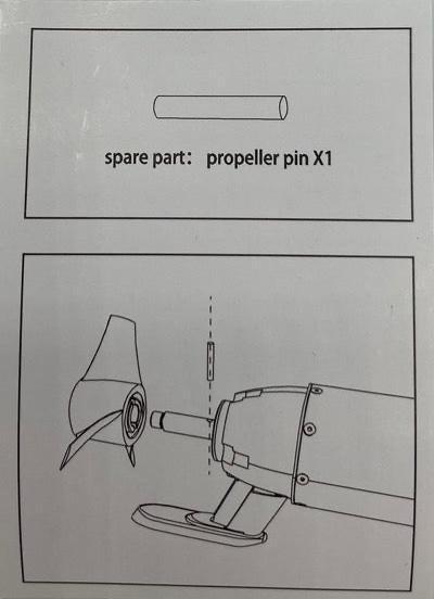 Load image into Gallery viewer, Waydoo Flyer ONE+ Parts : Propeller Pin