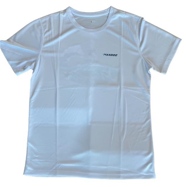 Load image into Gallery viewer, Green Hat Kiteboarding- Waydoo T-shirt-White-Front View