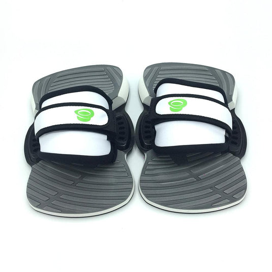 Green Hat kiteboarding White/Grey 1S Bindings