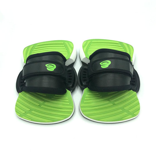 Green Hat kiteboarding Black/Green 1S Bindings