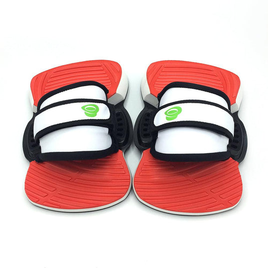 Green Hat kiteboarding White/Red 1S Bindings