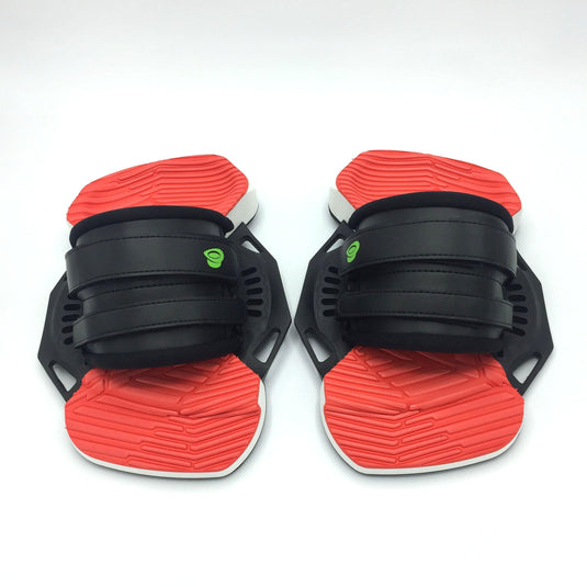 Green Hat Kiteboarding Black/Red 2S Bindings