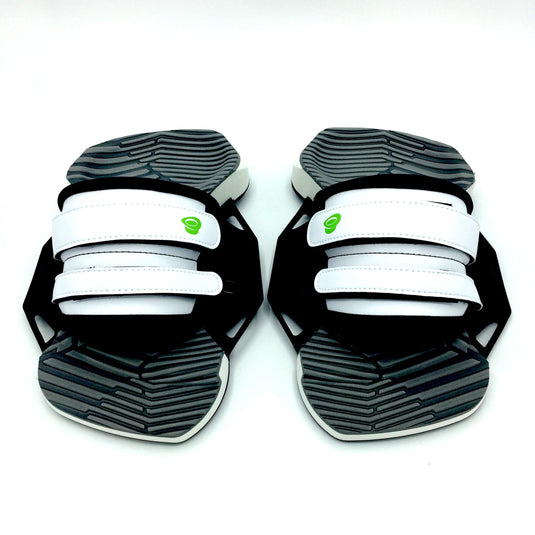 Green Hat Kiteboarding White/Grey 2S Bindings