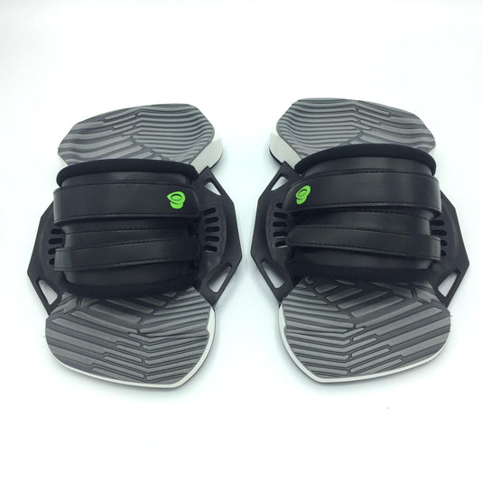 Green Hat Kiteboarding Black/Grey 2S Bindings