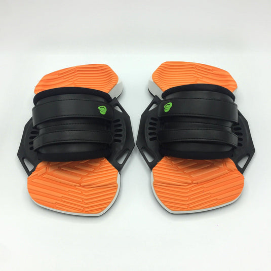Green Hat Kiteboarding Black/Orange 2S Bindings
