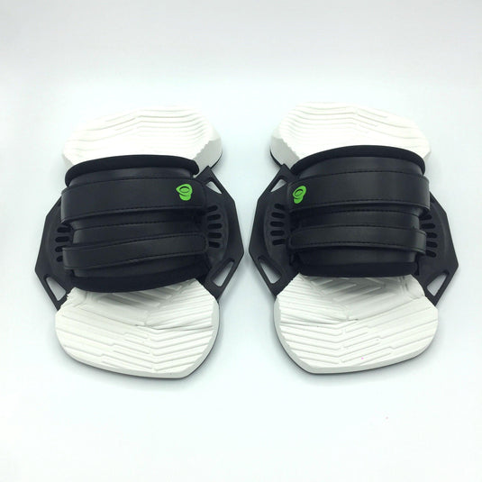 Green Hat Kiteboarding Black/White 2S Bindings