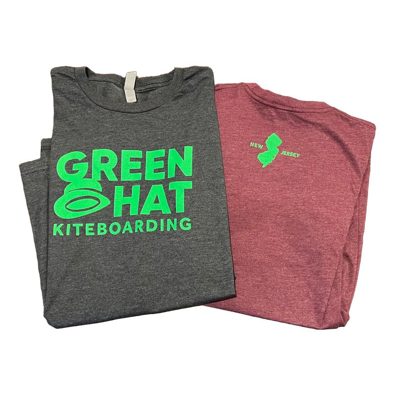 Load image into Gallery viewer, Green Hat Kiteboarding T-Shirt