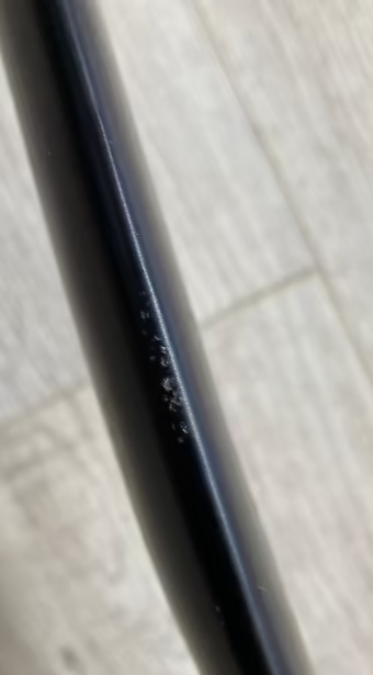 Gliding 776 Waydoo Flyer One+ Front Wing USED-Close Up View of scratches on Leading Edge