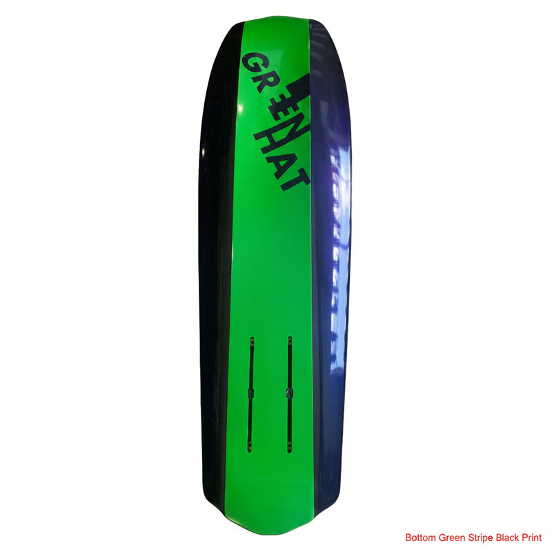 Load image into Gallery viewer, Green Hat Carbon Plate Mount Foil board