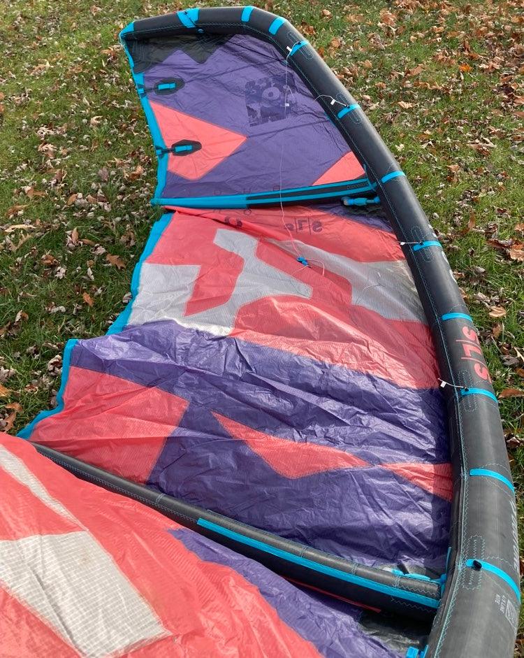 Load image into Gallery viewer, Green Hat Kiteboarding-2023 Duotone Neo SLS 6m Kite USED-Inside Right Wing Tip View