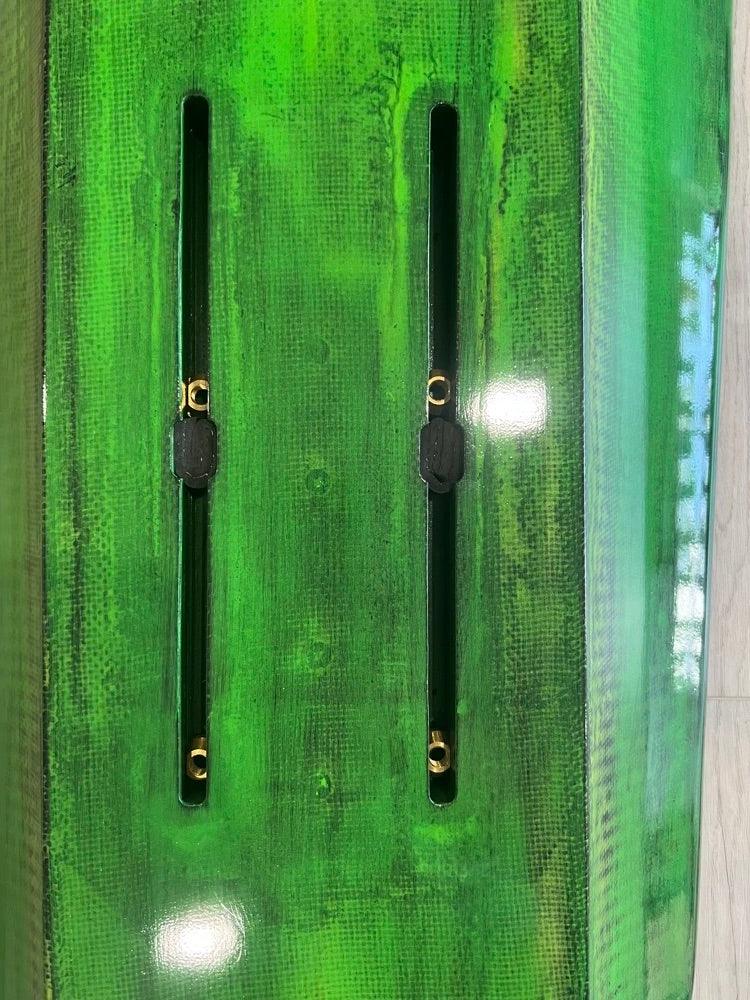 Load image into Gallery viewer, Green Hat Carbon Plate Mount Foil board