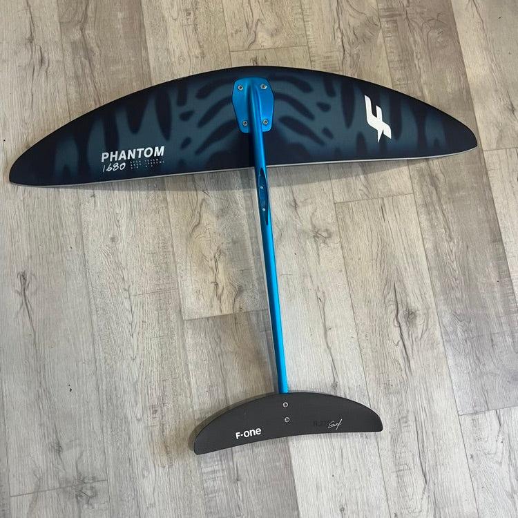 Load image into Gallery viewer, F-One Phantom FCT 1680 Complete Foil with 75cm Aluminum Mast USED