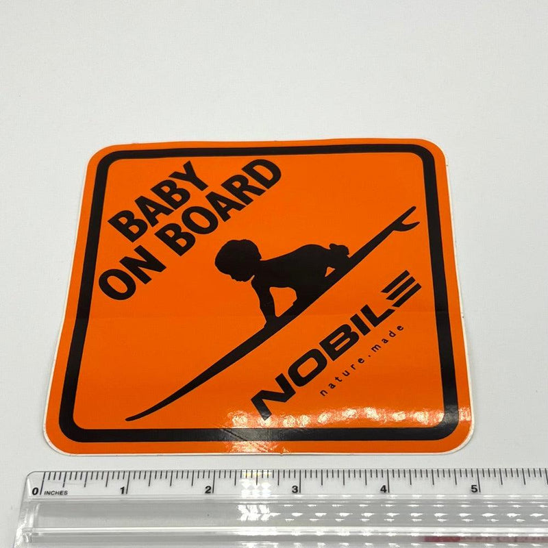 Load image into Gallery viewer, Nobile Baby On Board Car Decal
