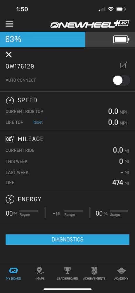 Onewheel+ XR USED App