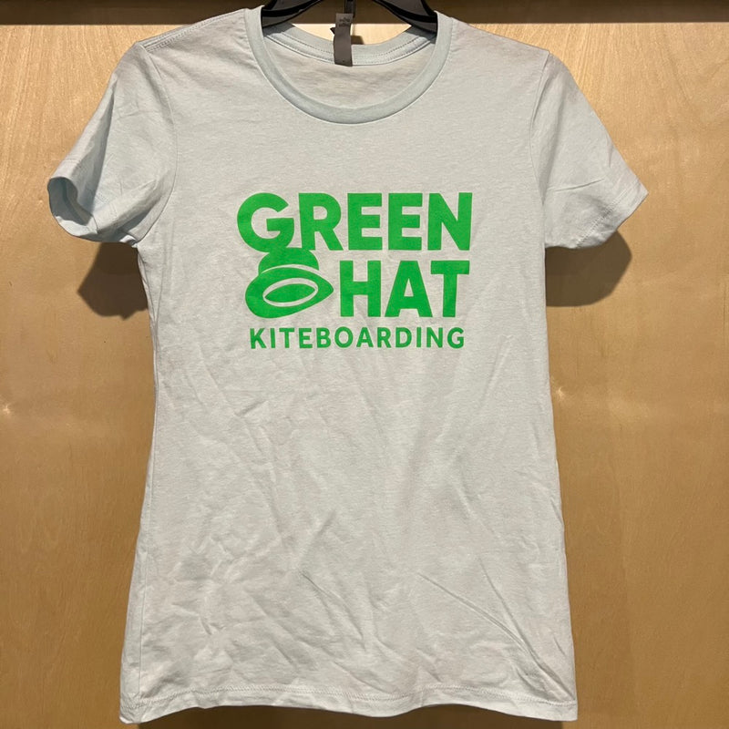 Load image into Gallery viewer, Green Hat Kiteboarding Women&#39;s T-Shirt
