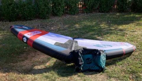 Load image into Gallery viewer, Green Hat Kiteboarding-2024 Cabrinha 04 Mantis Wing 6M USED-Leading Edge View