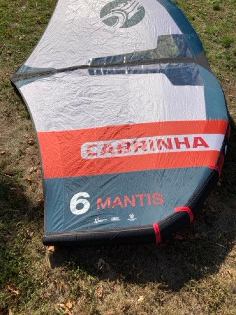 Load image into Gallery viewer, Green Hat Kiteboarding-2024 Cabrinha 04 Mantis Wing 6M USED-Top Right Wing View