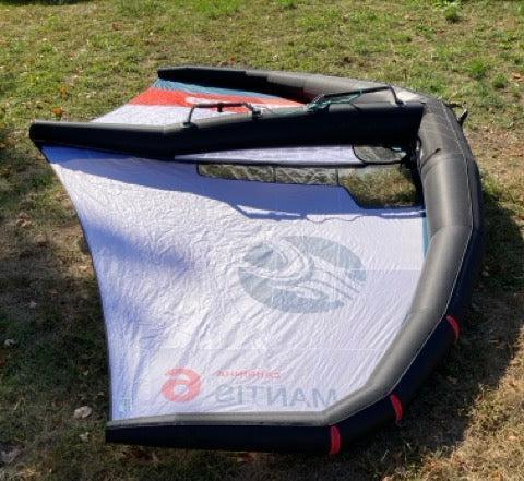 Load image into Gallery viewer, Green Hat Kiteboarding-2024 Cabrinha 04 Mantis Wing 6M USED-Underside Right Wing View