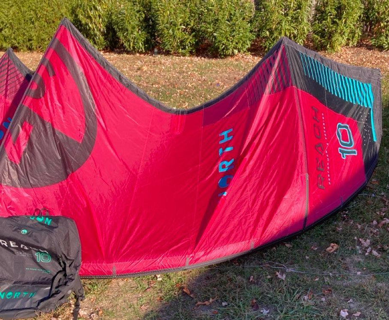 Load image into Gallery viewer, 2024 North Reach Kiteboarding Kite 10m USED