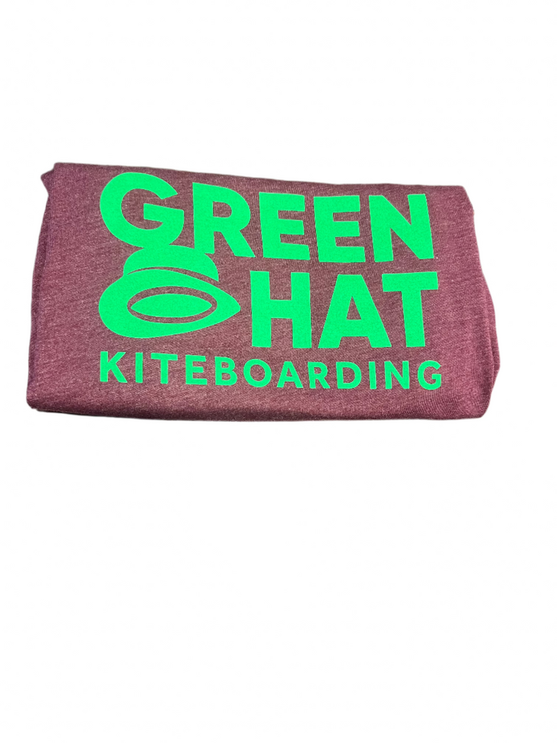 Load image into Gallery viewer, Green Hat Kiteboarding T-Shirt