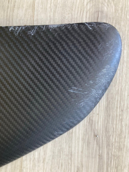 Load image into Gallery viewer, Green Hat Kiteboarding-Waydoo Flyer One+ Explorer Front Wing USED-Wing Tip Close Up View of Scratches