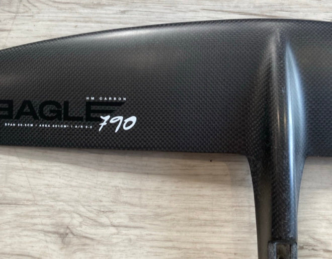 Load image into Gallery viewer, Green Hat Kiteboarding-F-One Eagle 790 Plane USED-Top View of Left Wing