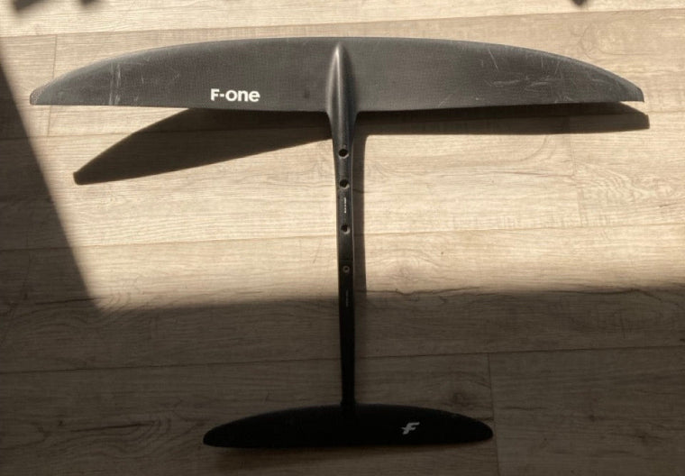 Load image into Gallery viewer, Green Hat Kiteboarding-F-One Eagle 990 Plane USED-Bottom View of Foil Plane