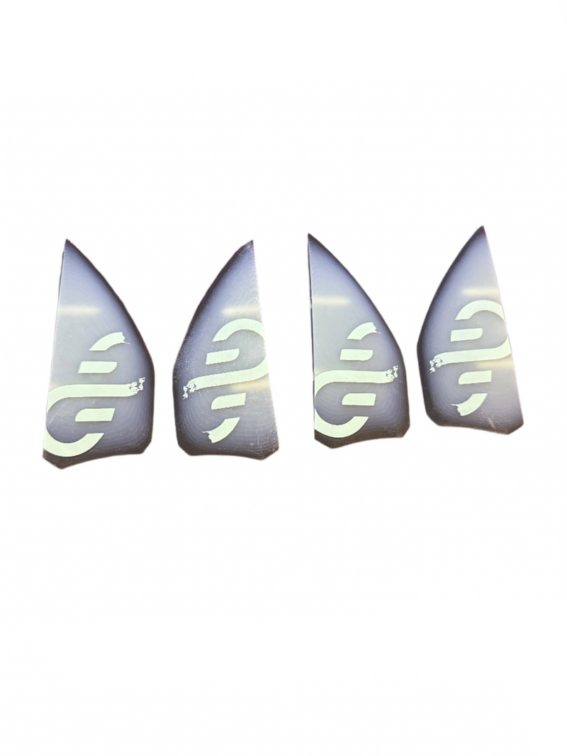 Load image into Gallery viewer, Eleveight G10 Epoxy 45mm Fins