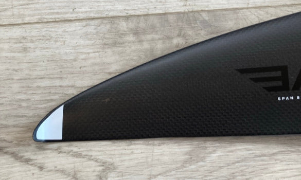 Load image into Gallery viewer, Green Hat Kiteboarding-F-One 690 Eagle Plane USED with XS Fuse & 145 DW Stab-Top View of Left Wing Tip