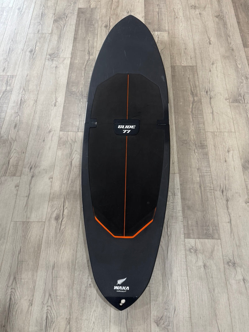 Load image into Gallery viewer, Waka Glide 77L (6'3") With Day Bag and Rolling Travel Bag USED