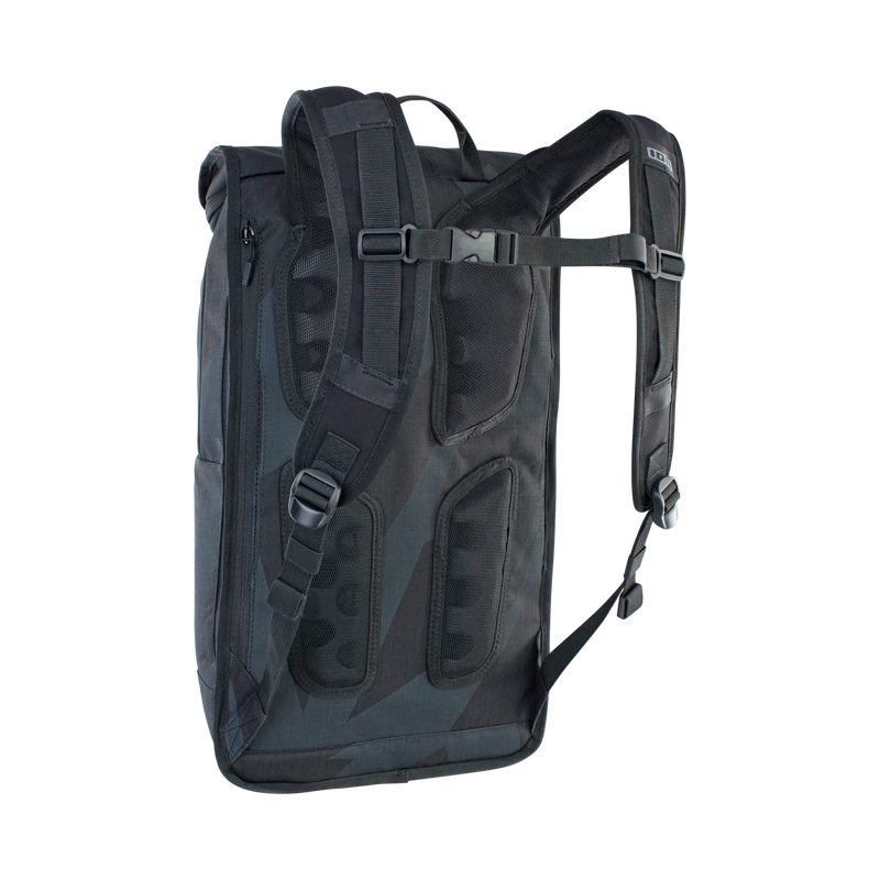 Load image into Gallery viewer, Green Hat Kiteboarding-ION Mission Pack-Black-Back View