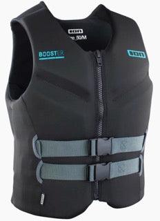 Load image into Gallery viewer, Green Hat Kiteboarding-ION BOOSTER Vest 50N-Front Right Side view of vest