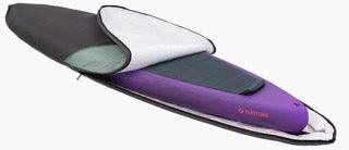 Load image into Gallery viewer, Inside view of the Ion Foil Boardbag Core Downwinder