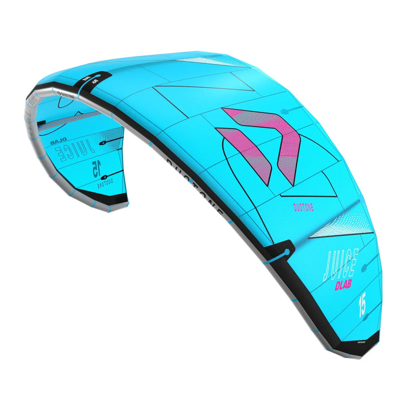 Load image into Gallery viewer, Blue and black kite with brand logo on a white background