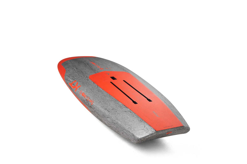 Load image into Gallery viewer, Green Hat Kiteboarding-KT Super K2 PRO Carbon-Bottom Tail View on White Background